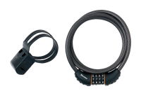 BLACK BRAIDED STEEL COMBINATION CABLE 1.8M X 10MM