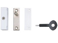 P118 AUTO WINDOW LOCK WHITE FINISH PACK OF 2