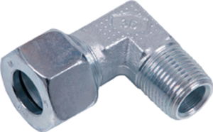 EMB® DIN 2353 Male Stud Elbow Heavy Series NPT