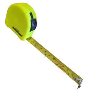 Silverline® Hi-Viz Tape Measure