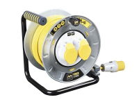PRO XT METAL CABLE REEL 30 METRE 16A 110 VOLT THERMAL CUT-OU