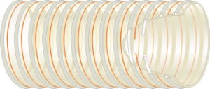 Tricoflex® Gaine Spirabel® PU A1 Flexible Ducting