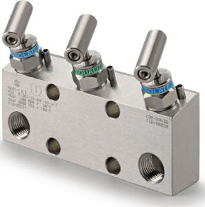 Ham-Let Astava 3 way direct mount manifolds