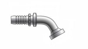 Gates GlobalSpiral™ Caterpillar Flange 60° Swept Elbow