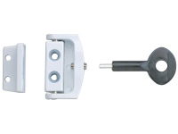 P113 TOGGLE WINDOW LOCKS WHITE PACK OF 2