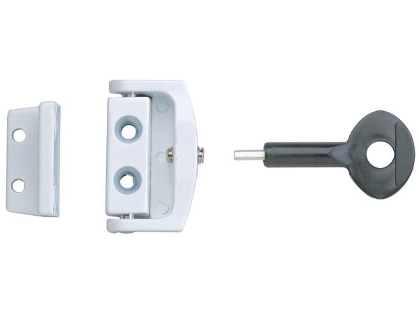 P113 TOGGLE WINDOW LOCKS WHITE PACK OF 2