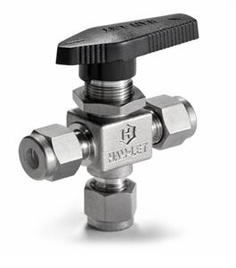 Ham-Let® H-800 Small 1-Piece Ball Valve Let-Lok®