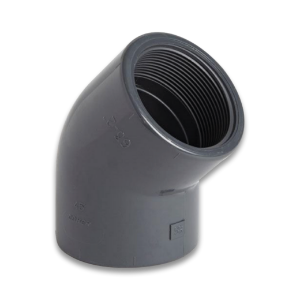 Vale® uPVC Threaded Elbow 45°