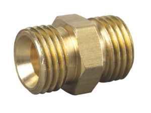 Vale® Hexagon Nipple BSPP to BSPP