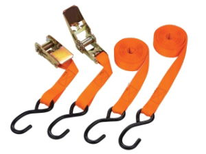 BlueSpot ratchet tie down set