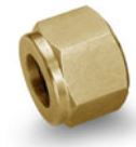 Ham-Let Let-Lok® Brass Metric Compression Nut