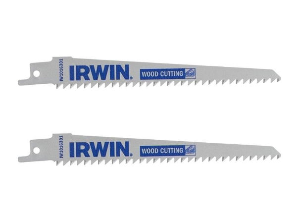 SABRE SAW BLADE WOOD/PVC CUTTING 152MM PACK OF 2