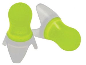 SILICONE EARPLUGS (3 PAIRS)