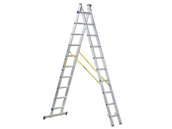 D-RUNG COMBINATION LADDER 2-PART 2 X 10 RUNGS