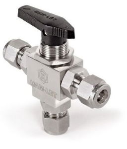 HAM-LET® Imperial H-6800 3-Piece Ball Valve Let-Lok® 6000psi 