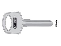 34 RIGHT HAND 6 PIN KEY BLANK