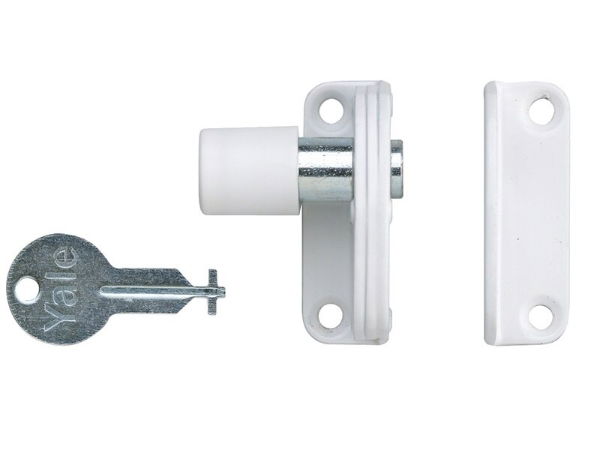 P123 SASH WINDOW PRESSLOCK WHITE