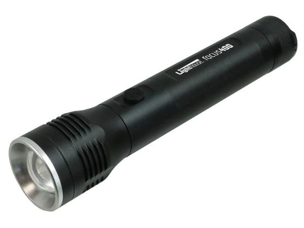 ELITE FOCUS400 LED TORCH 400 LUMENS - 2 X D CELL