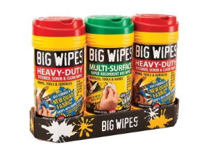TRIPLE PACK OF HAND WIPES