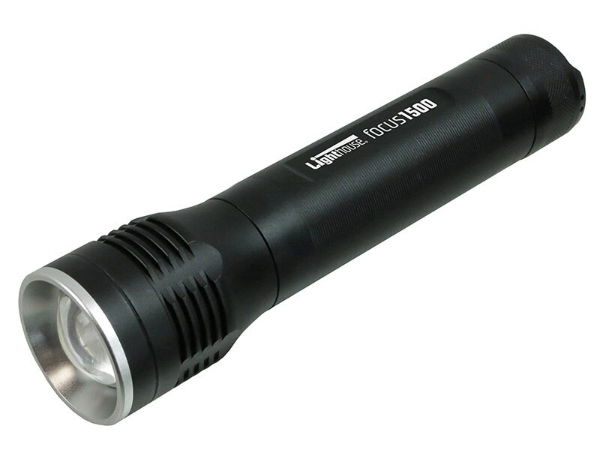 ELITE FOCUS1500 LED TORCH 1500 LUMENS - 9 X AA