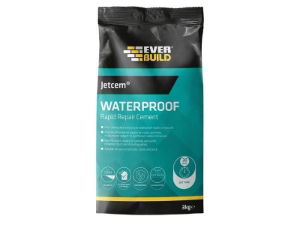 JETCEM WATER PROOFING RAPID SET CEMENT (SINGLE 3KG PACK)