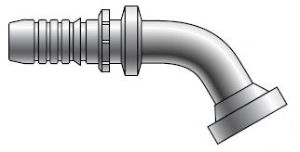 Gates GlobalSpiral™ SAE Flange 60° Swept Elbow Code 61